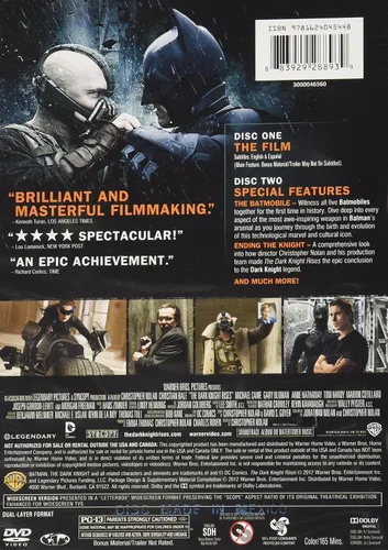 Vista 2 de THE DARK KNIGHT RISES TWO DISK SPECIAL EDITION