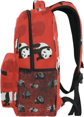 Vista 4 de senya Mochila escolar FA-LA-LA Llama Bookbag para niños y niñas, bolsa de viaje, multicolor 2