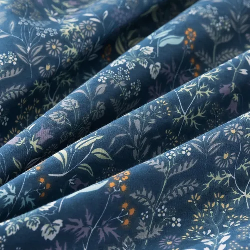 Vista 8 de HoneiLife Juegos de Fundas de Edredón Twin - Funda de Edredón Floral 100% Algodón, Juego de Ropa de Cama Transpirable de 2 Piezas con Cierre