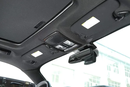 Vista 3 de GZXinWei Cubierta de luz de lectura delantera de fibra de carbono para Dodge Challenger 2010-2023 Trim Frame Accesorios interiores