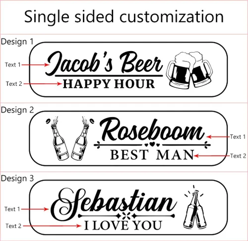 Vista 3 de Regalos de cerveza, abrebotellas de madera personalizados, regalo para él, padrino de boda, hermano, novio, padre, regalos únicos para el día