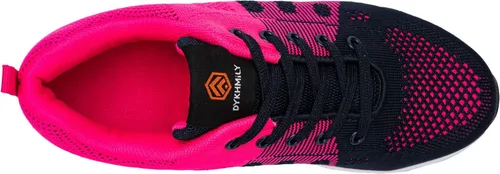 Vista 4 de FENLERN - Zapatos con punta de acero para mujer, tenis de seguridad ligeros con amortiguación de aire, zapatos de trabajo resistentes, fáciles