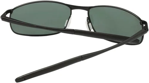 Vista 3 de ZHILE 8-base gafas de sol polarizadas con marco de metal, curvas, para hombre
