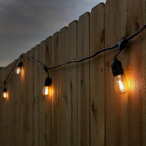 Vista 6 de VISTERLITE Bombillas LED de repuesto S14 inastillables, 2 W, equivalente a 11-25 vatios, blanco cálido 2200 K, tira de luces para exteriores