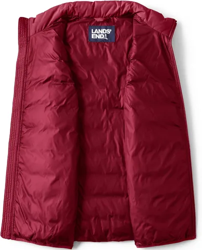 Vista 4 de Lands' End Chaleco acolchado de plumón para hombre