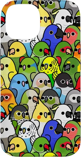 Vista 4 de Too Many Birds! Case for iPhone 17