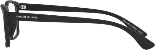 Vista 4 de Armani Exchange mens Ax3083u Universal Fit Rectangular Prescription Eyewear Frames