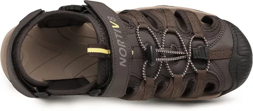 Vista 4 de NORTIV 8 Sandalias para hombre sandalias deportivas con punta cerrada zapatos de verano para hombre sandalias ligeras para caminar por senderos