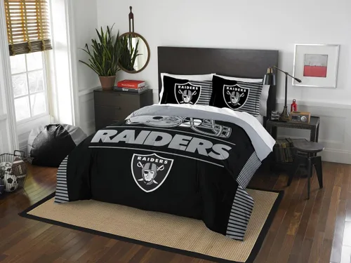 Vista 35 de Northwest NFL Unisex-Adult Comforter and Sham Set Safety