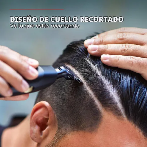 Vista 4 de Remington Ultimate Precision Multigroomer Powered Clipper, juego de 11 piezas, kit de peluquería de pelo negro