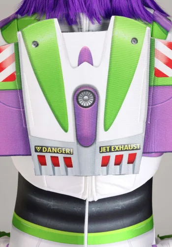 Vista 7 de Disfraz de Buzz Lightyear de Disney y Pixar para Mujer Multicolor