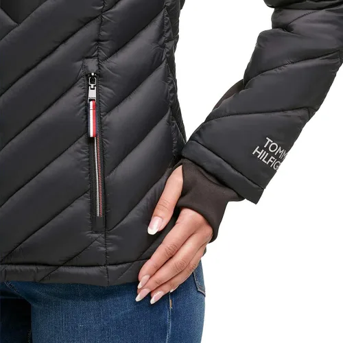 Vista 5 de Tommy Hilfiger Chaqueta plegable con capucha para mujer