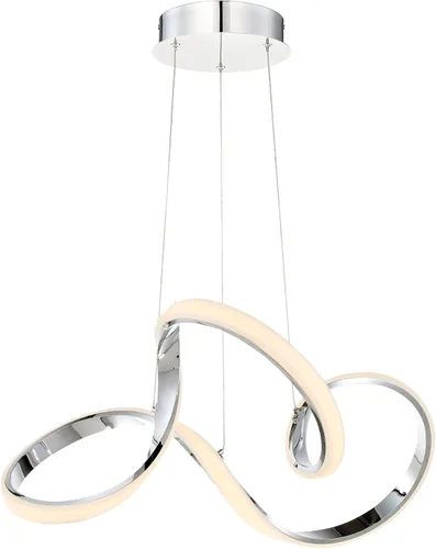 Vista 6 de WAC Lighting Colgante LED Vornado 20in 3000K en Cromo