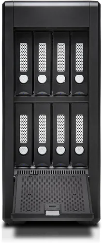 Vista 2 de G-Technology Solución de almacenamiento Thunderbolt 2 Shuttle XL de 48 TB G-SPEED - Transportable, Hardware RAID, 8 bahías - 0G04655-1
