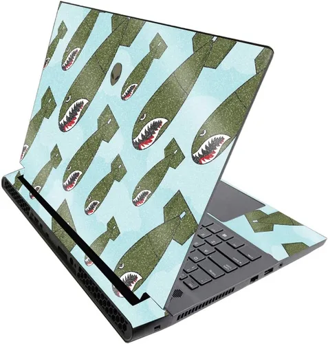 Vista 413 de MightySkins - Skin brillante con purpurina para Alienware M17 R3 (2020) y M17 R4 (2021) - Diversión de los años 90 Acabado duradero con purpurina
