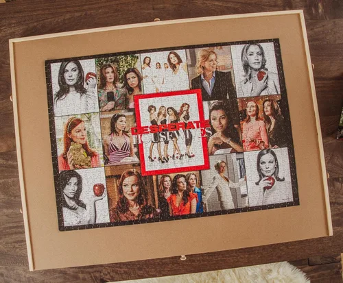 Vista 6 de Desperate Housewives Collage - Rompecabezas de 1000 piezas, rompecabezas para adultos, 28 x 20 pulgadas
