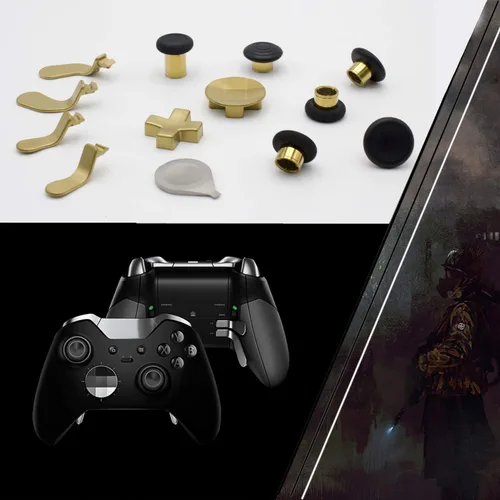 Vista 7 de EASEGMER Xbox Elite Controller Series 2 accesorios, joystick de repuesto para Xbox One, palas, almohadillas D, herramienta de ajuste 13 en 1