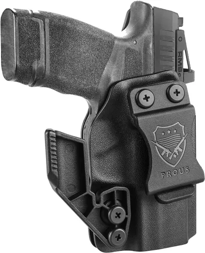 Vista 9 de PROUS Funda Kydex IWB Select para Echelon/Hellcat Pro/Hellcat, S&W Bodyguard 2.0/M&P 9/.40, Glock 17/19/43X MOS, Sig P365/P320 M17 M18, Taurus