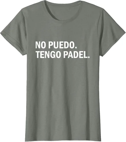 Vista 19 de Camiseta de jugador divertido No Puedo Tengo Padel Hobby