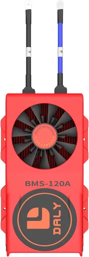 Vista 13 de DALY Programable Smart BMS Lifepo4 12S 36V 30A LiFePO4 Tablero de protección de batería con cables de equilibrio Comunicación UART para convertidor
