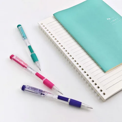 Vista 7 de BAZIC PRODUCTS Crown Dazzle - Portaminas de 0.020 in, plomo HB, 3 unidades, para pruebas de oficina escolar, recargables, paquete de 2