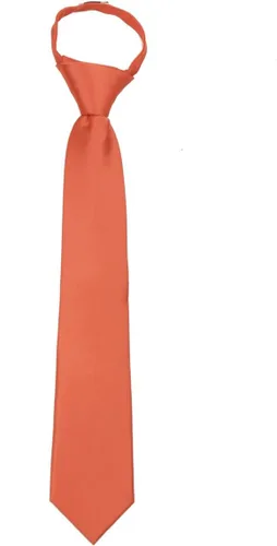 Vista 13 de Buy Your Ties Corbata de cremallera sólida extra larga para hombre Aguamarina