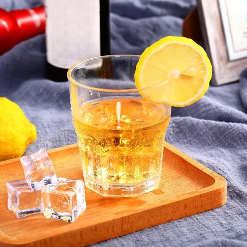 Vista 5 de Meanplan Juego de 24 vasos acrílicos reutilizables para beber agua, apilables, inastillables, irrompibles, vasos de agua para bebidas de jugo