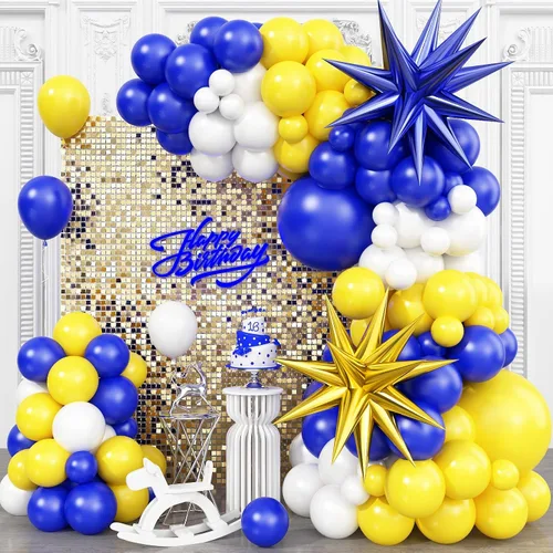 Vista 12 de Kit de arco de globos de Halloween con globos de estrella de explosión de calabaza de aluminio, kit de guirnalda de globos negros, naranjas y beige