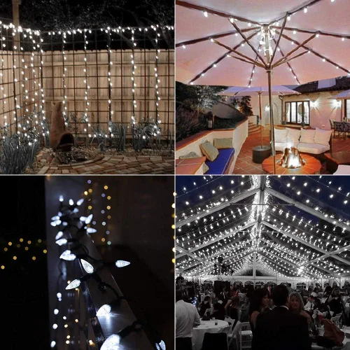 Vista 8 de Brizled - Luces de Navidad C9 para decoraciones navideñas al aire libre
