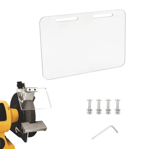 Vista 11 de SCOTTCHEN Banco amoladora de ojos cerrado, protector de seguridad universal para chispas y polvo, 1 paquete