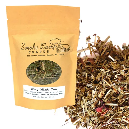 Vista 9 de Smoke Camp Crafts Mezcla de té de hierbas - Mezcla bronquial, 3/4 oz (21 g)