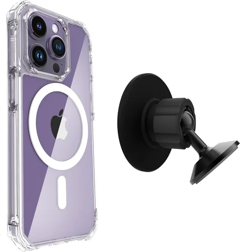 Vista 24 de Scooch para MagCase Compatible con iPhone 12 Mini Incluyendo MagRing 2.0, Soporte para Teléfono Compatible con MagSafe y Pata de Soporte
