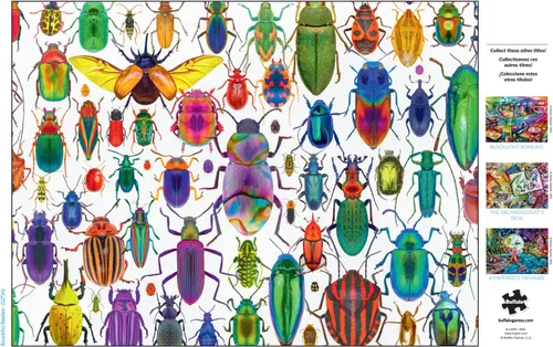 Vista 5 de Buffalo Games - Bountiful Beetles - Rompecabezas de 1000 piezas