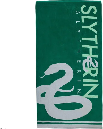 Vista 11 de Cinereplicas Harry Potter - Beach Towel Slytherin/Gryffindor/Hufflepuff/Ravenclaw - Official License