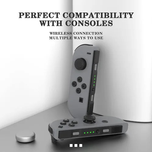 Vista 6 de Joycon Controller for Switch,Joy Cons for Switch Controllers,Left Right Wireless Remote Replacement for Switch Joycons Support Dual Vibration6-Axis