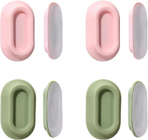 Vista 10 de XYOFUN Soporte magnético para control remoto de pared, 4 unidades, organizador autoadhesivo sin taladros para aire acondicionado y controles remotos