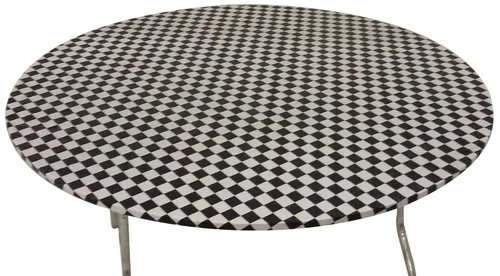 Vista 10 de Cubierta para mesa redonda Kwik-Cover, 24", Verde, 100