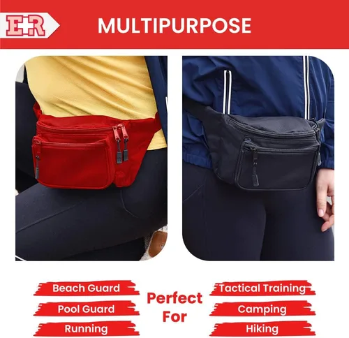 Vista 3 de Ever Ready First Aid Deluxe Fanny Waist Pack Pouch for Emergency Tactical Preparedness