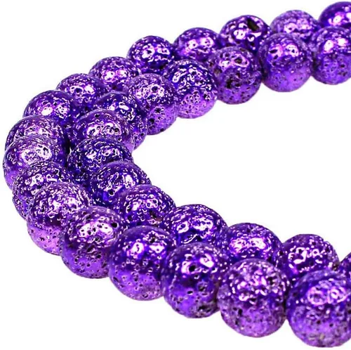 Vista 23 de Cuentas naturales de jade africano rojo redondo para hacer joyería, cuentas sueltas para pulseras y collares (4 mm)
