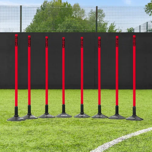 Vista 42 de FORZA Slalom - Bastones de agilidad Mejora la resistencia, la velocidad y el juego de pies Opciones de color, tamaño y base de goma disponibles