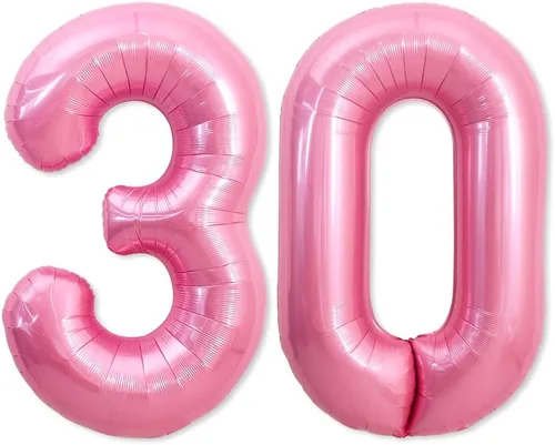 Vista 289 de TONIFUL Globo de aluminio negro de 40 pulgadas con el número 0, decoraciones de cumpleaños negro (Bk-black)