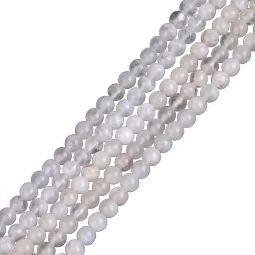 Vista 160 de GEM-Inside - 95 cuentas AA color morado oscuro de amatista de 15 pulgadas por hebra con agujero, piedras preciosas naturales y cuentas de cristal