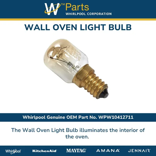 Vista 3 de Whirlpool WPW10412711 - Bombilla para horno de pared OEM