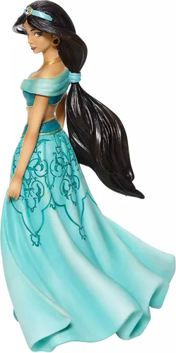 Vista 2 de Enesco Disney Showcase Couture de Force Aladdin Jasmine Figura estilizada, 8.27 pulgadas, multicolor