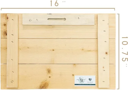 Vista 2 de Simply Said, INC RUS1283 - Paletas rústicas de 10.75 x 16 pulgadas, letrero de madera - Reúne y regala