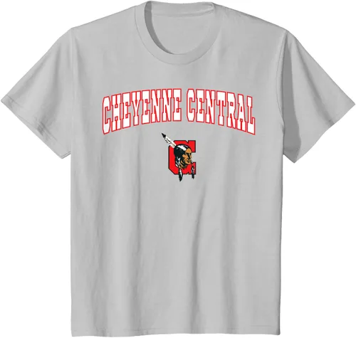 Vista 23 de Cheyenne Central High School Indians T-Shirt C2