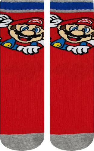Vista 3 de SUPER MARIO calcetines Calcetines tobilleros Calcetines Mario Game Calcetines para niños
