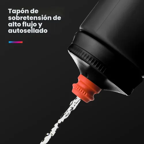 Vista 4 de HydraPak Breakaway Surge - Botella de agua ligera para bicicleta, paquete de 2 (20 onzas, 25 onzas, 30 onzas), botella de alto flujo, ciclismo