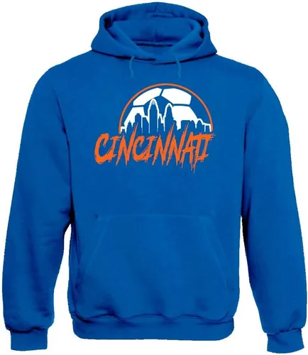 Vista 20 de Xtreme Apparrel Team City Skyline - Sudadera con capucha para hombre