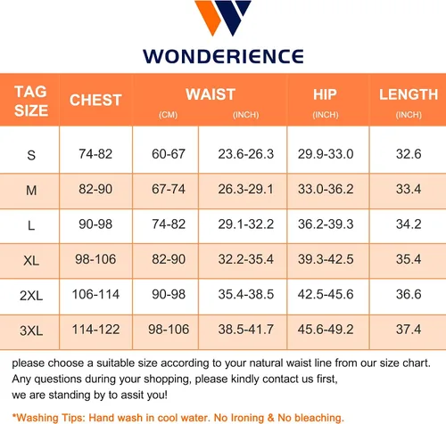 Vista 5 de Wonderience Body moldeador de cuerpo completo para mujer, faja moldeadora de cintura, corsé de control de abdomen, faja moldeadora más delgada